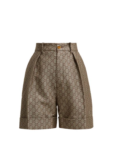 ladies gucci shorts|gucci high waisted pants.